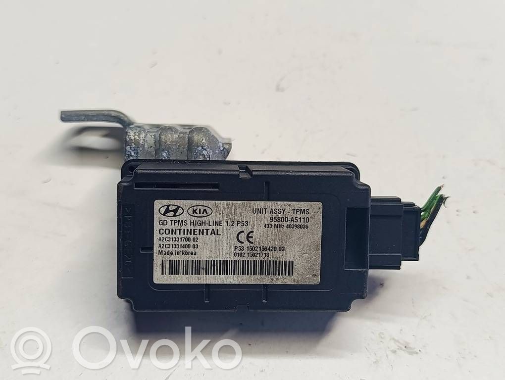 Hyundai i30 Tire pressure control unit 