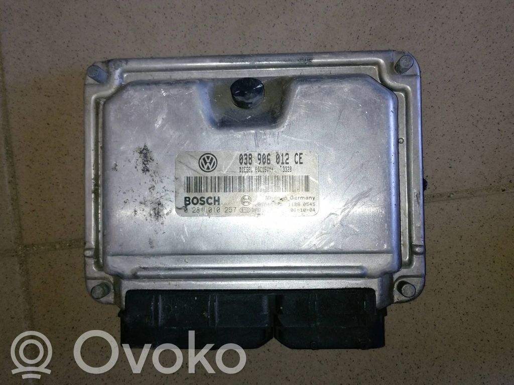 Skoda Fabia Mk1 (6Y) Engine control unit/module 