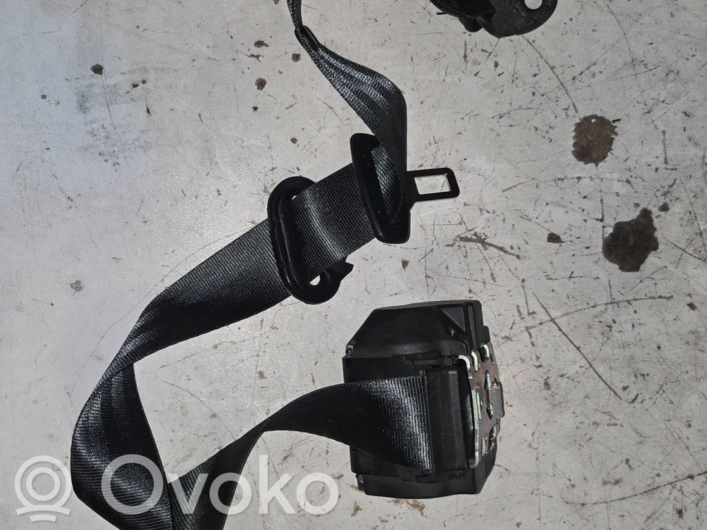 Volkswagen Polo IV 9N3 Pas bezpieczeństwa fotela tylnego 