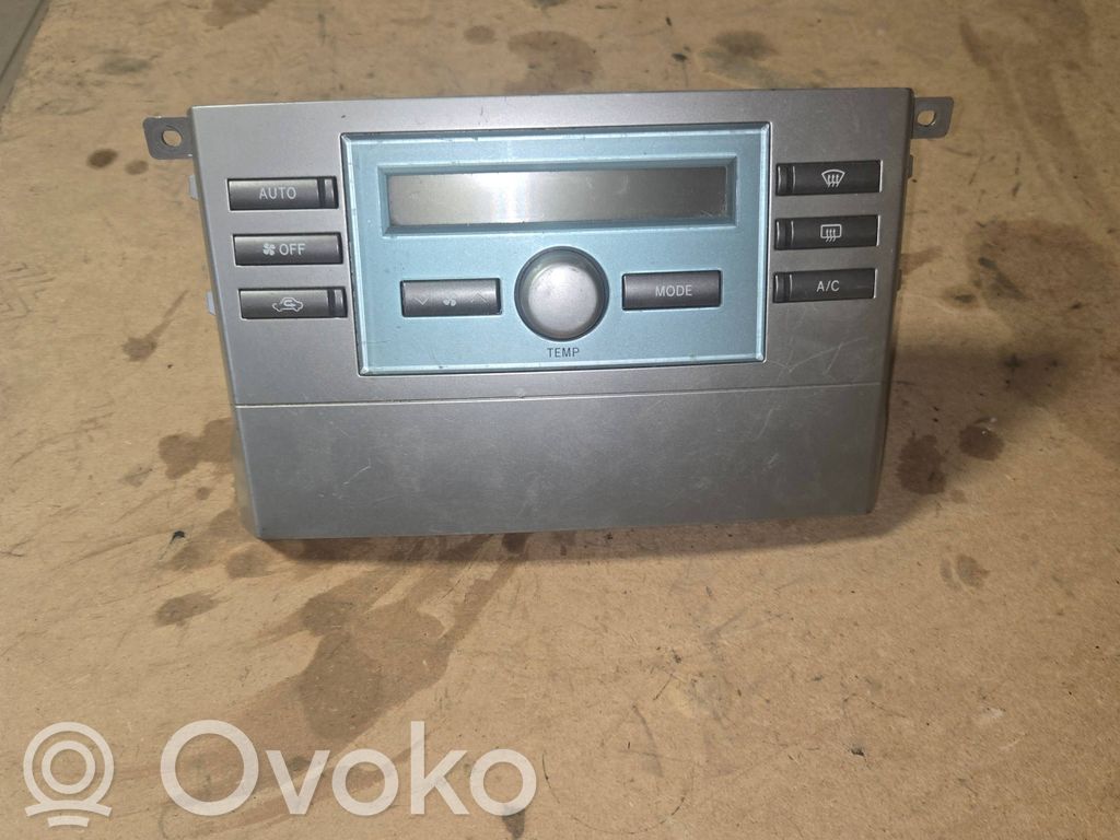 Toyota Corolla Verso E121 Climate control unit 