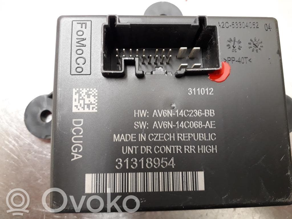 Volvo V40 Oven ohjainlaite/moduuli 