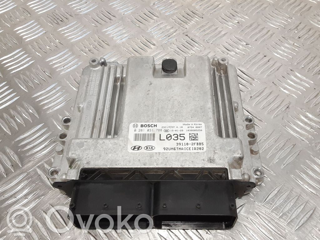 Engine control unit/module   0281031788