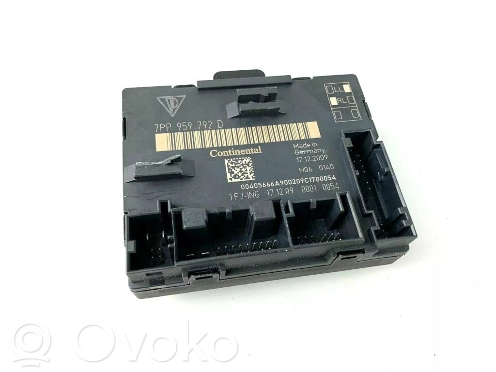 Porsche Panamera (970) Door control unit/module 