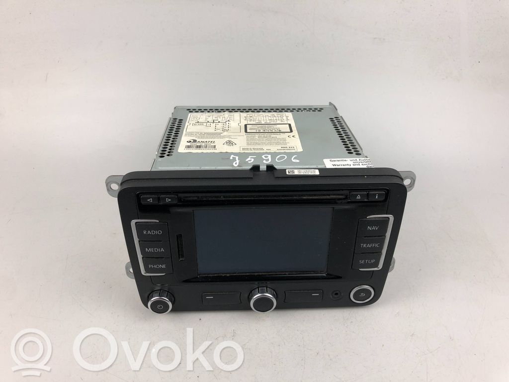 Volkswagen Golf VII Panel / Radioodtwarzacz CD/DVD/GPS 