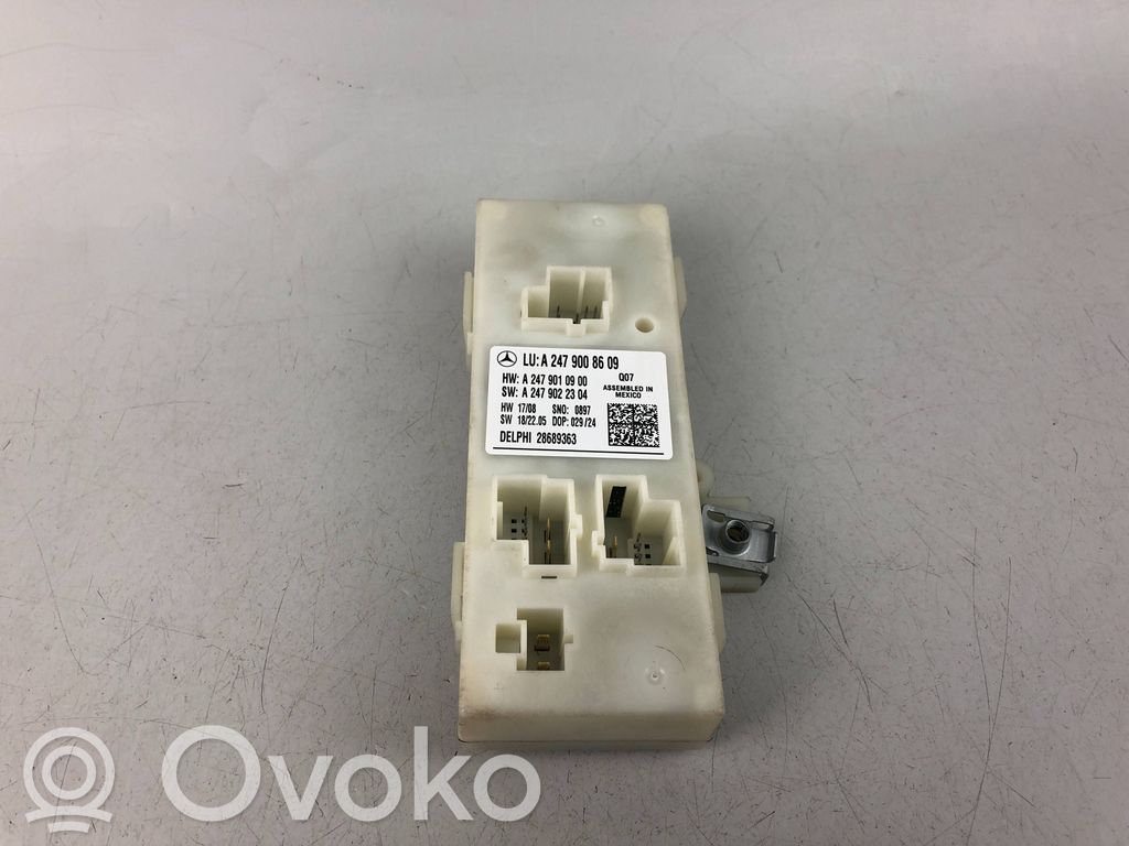 Mercedes-Benz EQA Tailgate/trunk control unit/module 