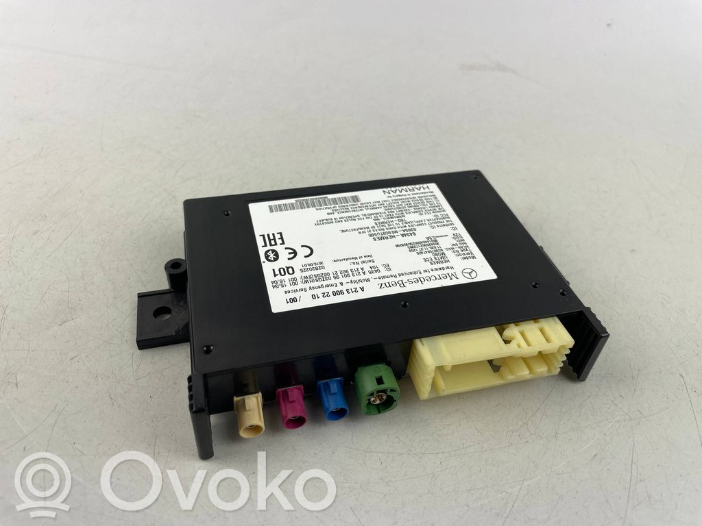 Mercedes-Benz E W213 Unidad de control/módulo de bluetooth 