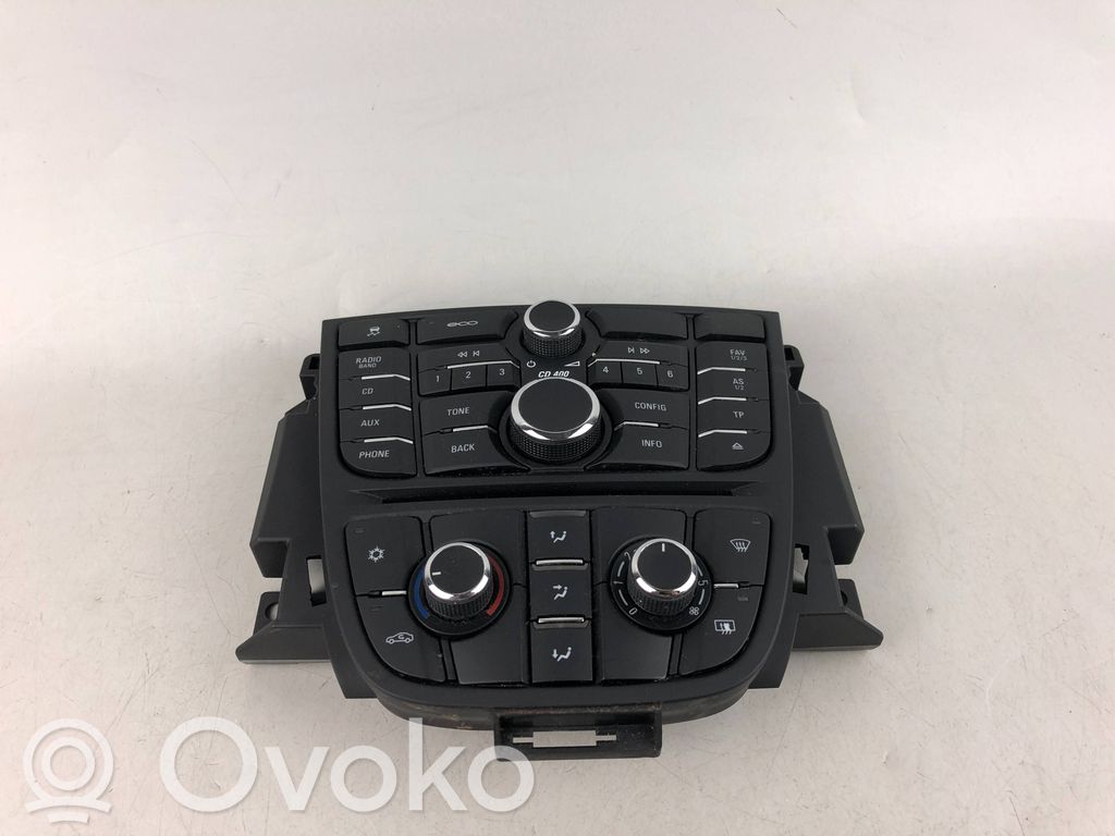 Opel Astra J Climate control unit 
