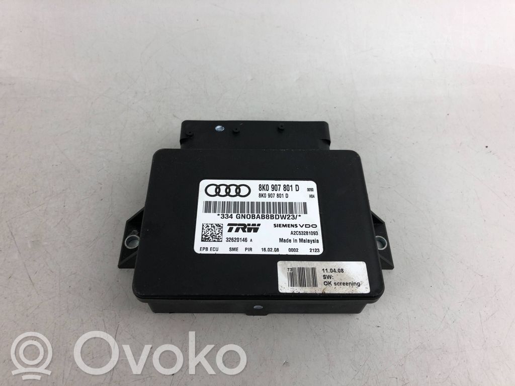 Module de commande de frein à main   8K0907801D