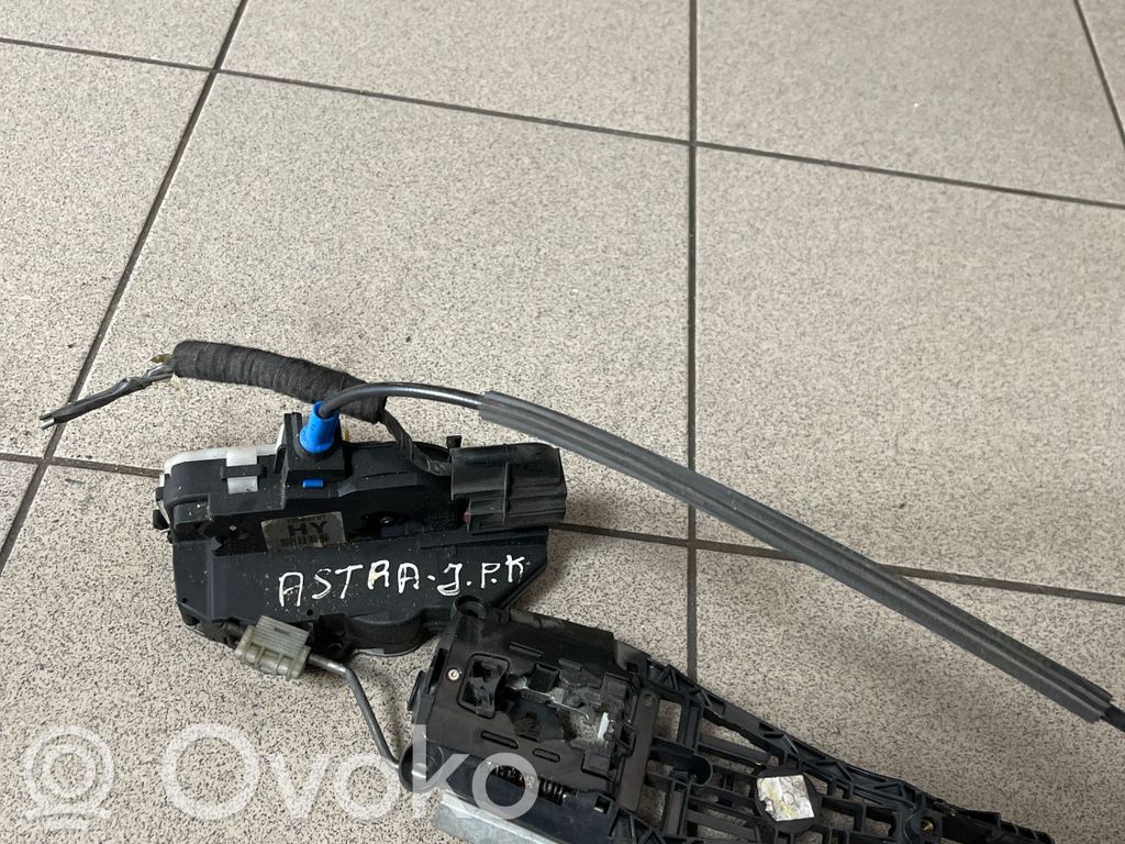 Opel Astra J Cerradura de puerta delantera 