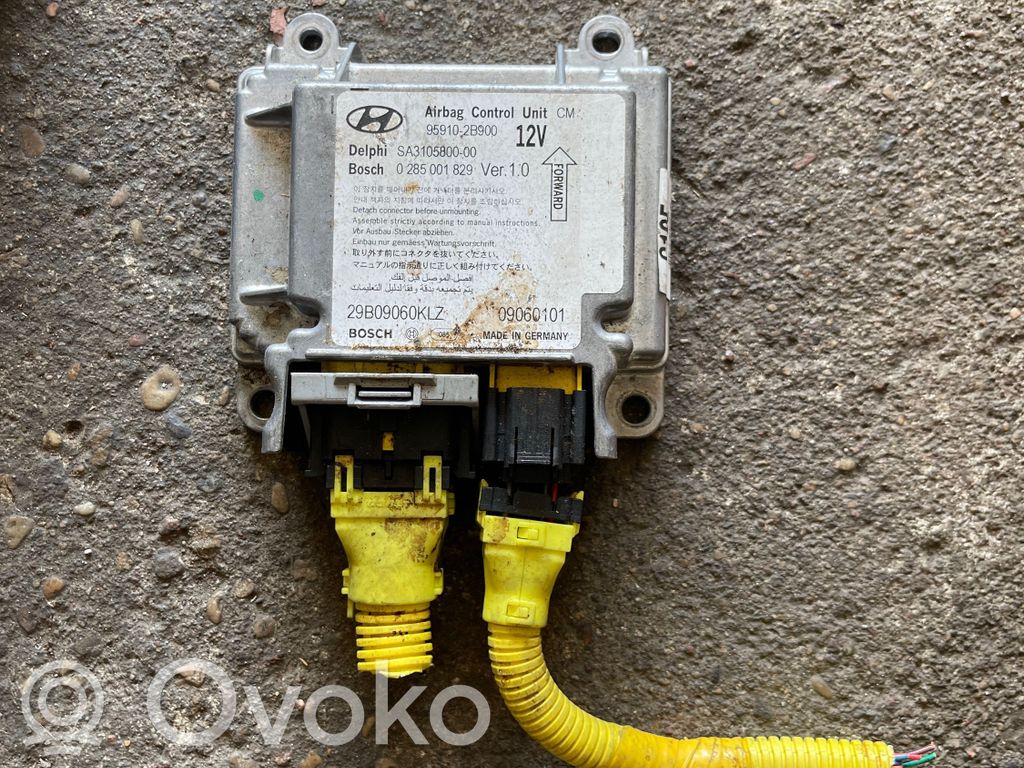 Hyundai Santa Fe Airbag control unit/module 