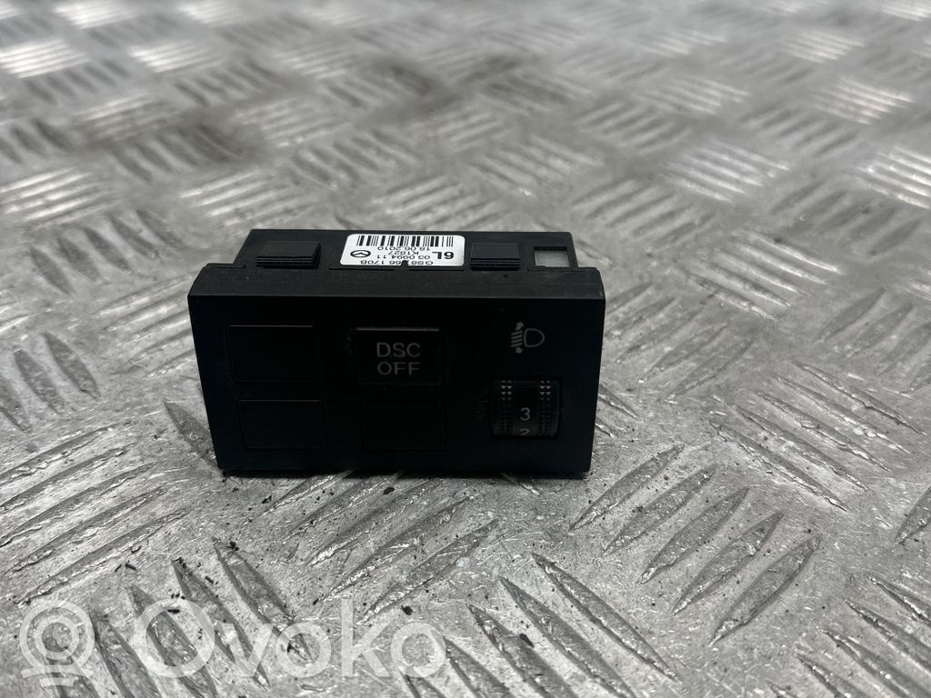 Mazda 6 Headlight level height control switch 