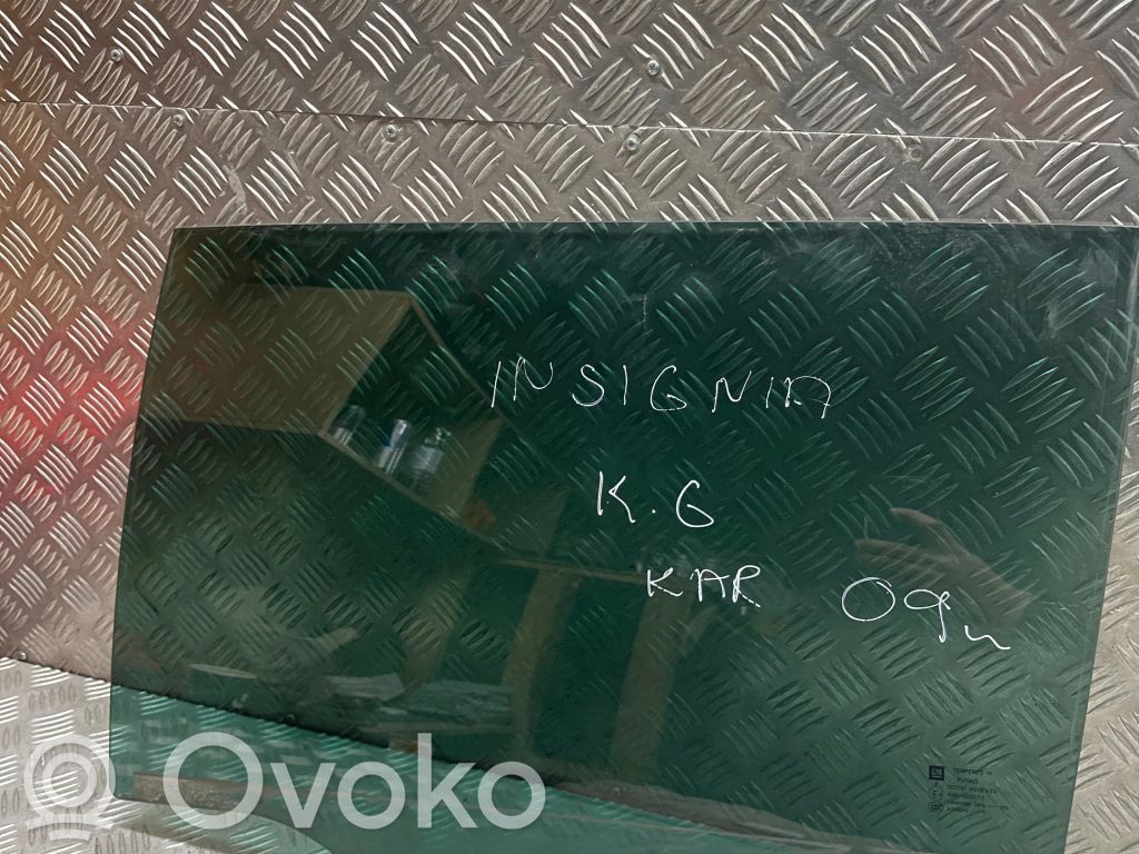 Opel Insignia A aizmugurējo durvju stikls 
