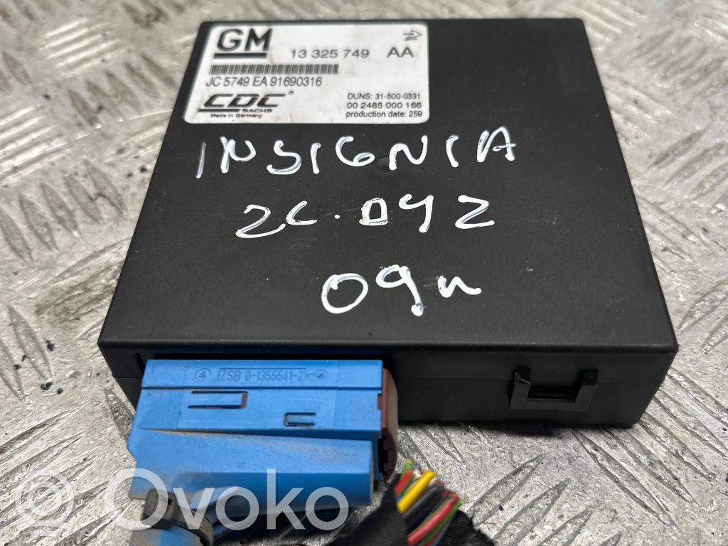 Opel Insignia A Other control units/modules 