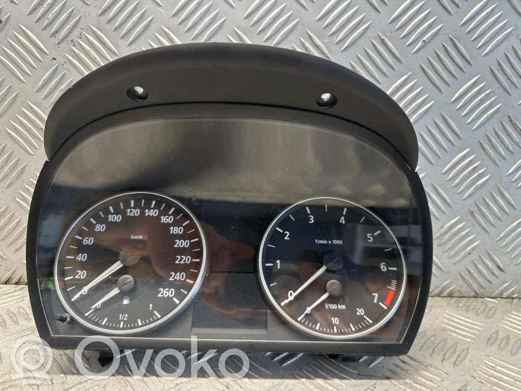 BMW 3 E90 E91 Speedometer (instrument cluster) 