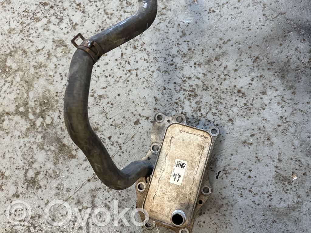 Opel Antara Oil filter mounting bracket 