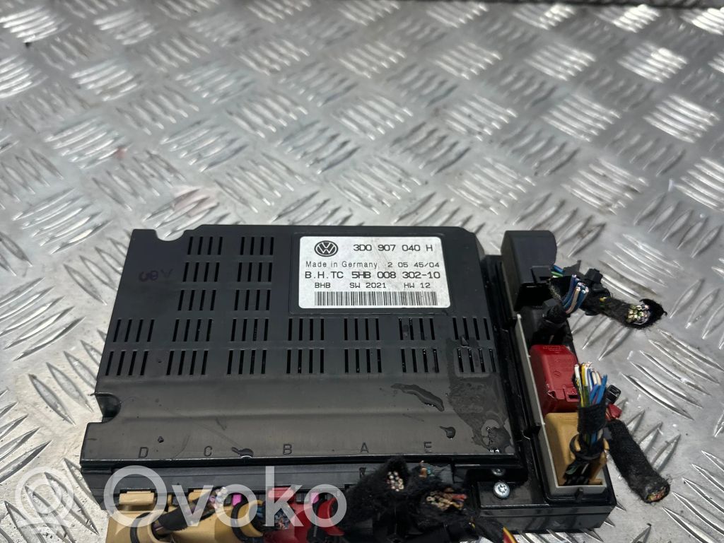 Volkswagen Phaeton Air conditioning/heating control unit 