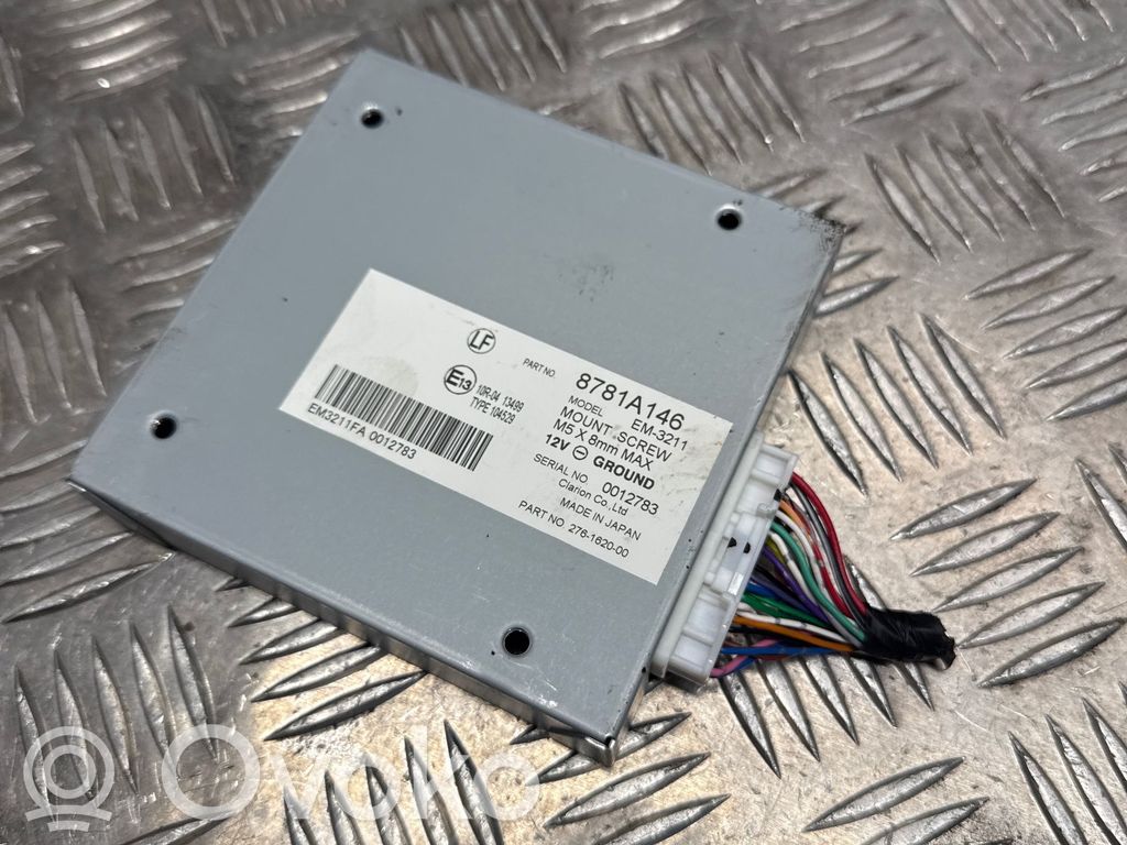 Camera control unit module   8781A146,276162000,0012783
