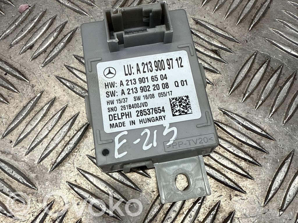 Mercedes-Benz E W213 Lichtmodul Lichtsensor 