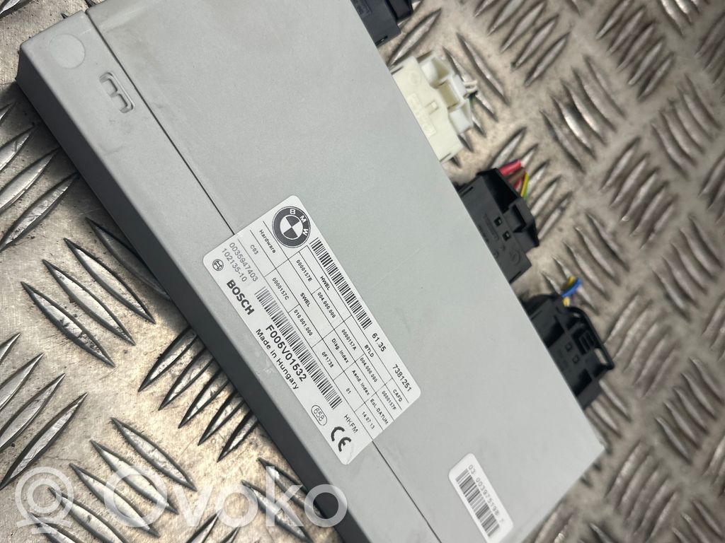 BMW 3 GT F34 Tailgate/trunk control unit/module 