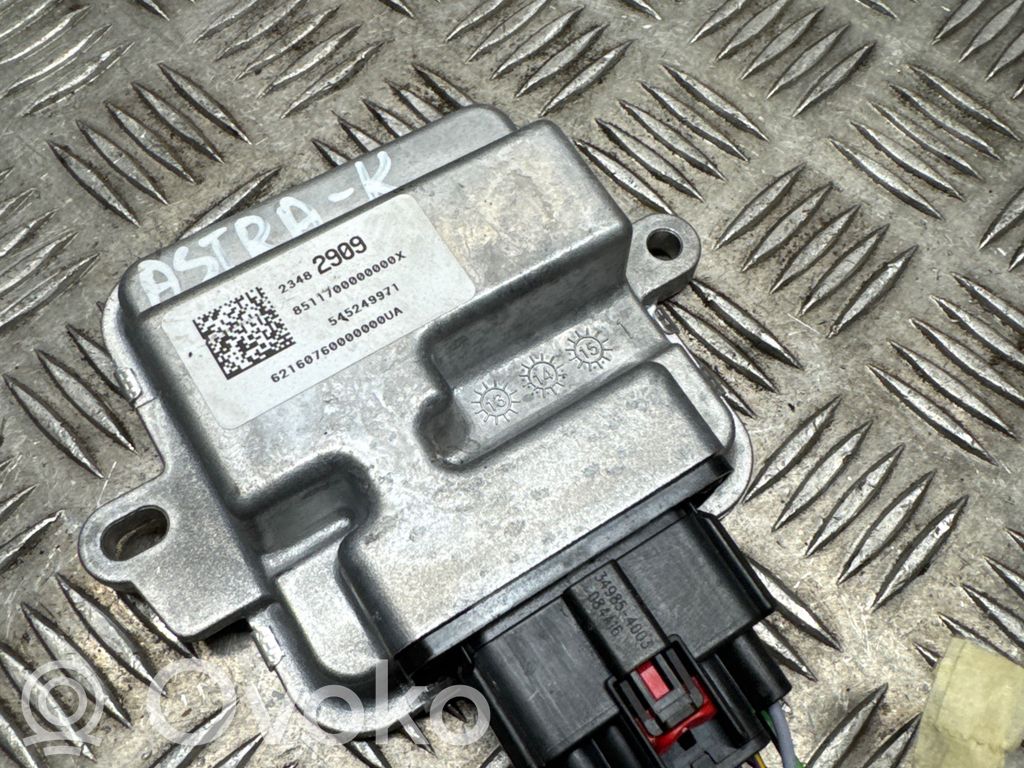 Opel Astra K Fuel injection pump control unit/module 
