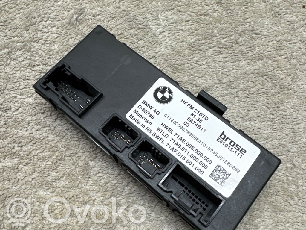 Unité de commande / module de hayon   5A74B11,71AE00500000,09876BE6E4101532