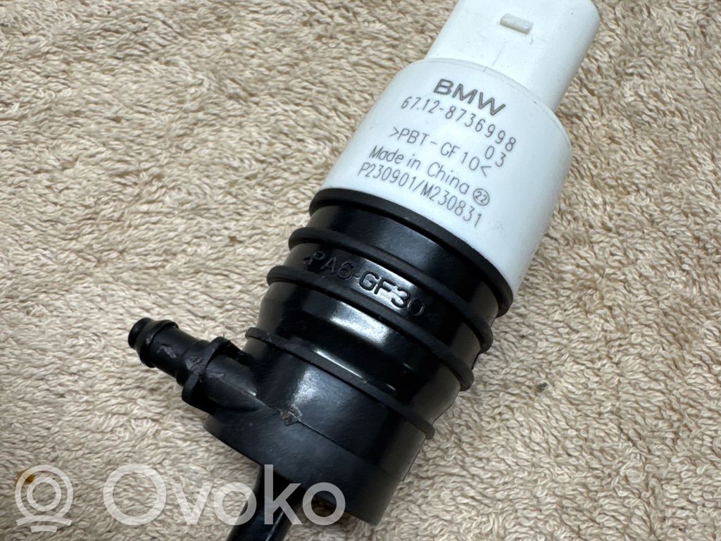 Pompa spryskiwacza szyby przedniej / czołowej   67128736998,P230901,M230831