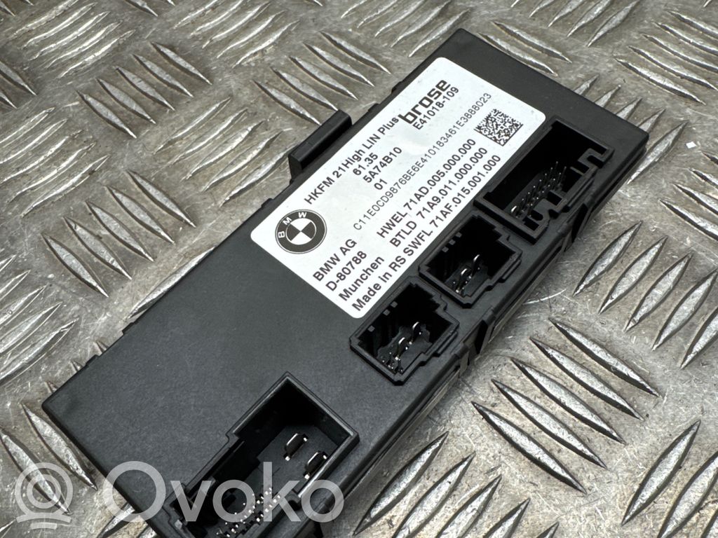 Tailgate/trunk control unit/module   5A74B10,E41018109,71A9011000000,71AD005000000