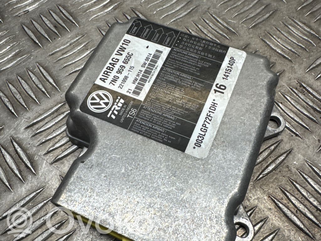 Seat Alhambra (Mk2) Airbag control unit/module 