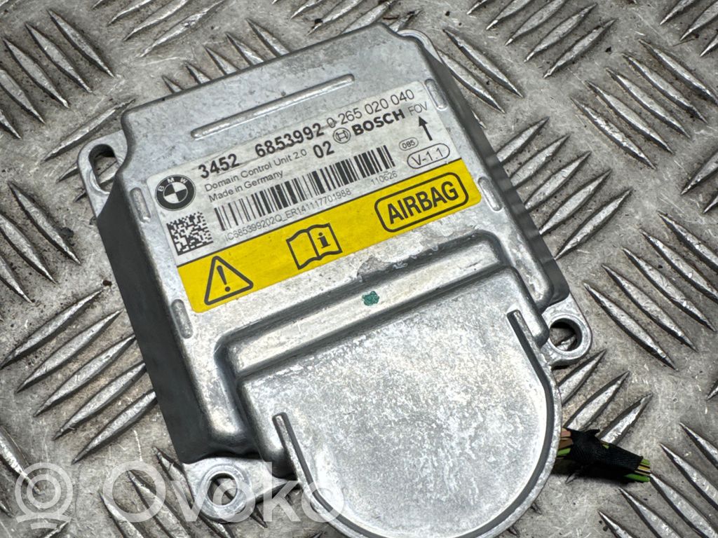 BMW X3 F25 Sterownik / Moduł Airbag 