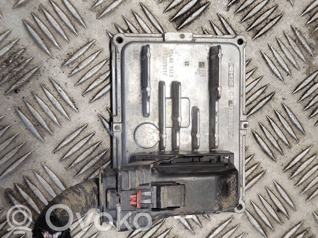 Opel Astra K Gearbox control unit/module 
