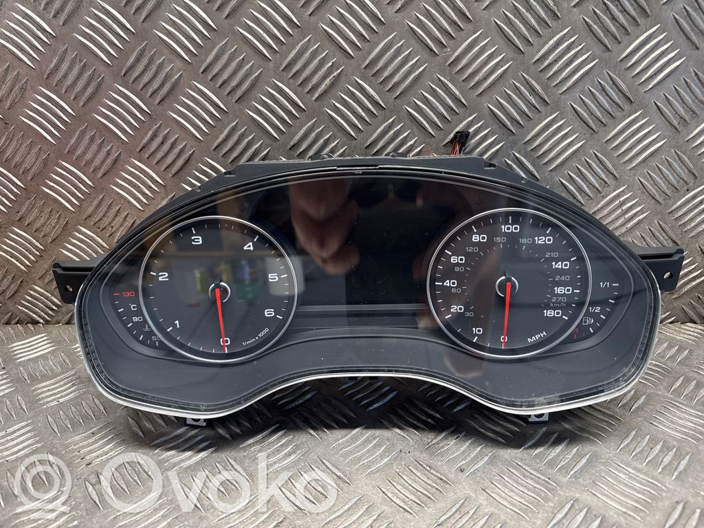 Audi A7 S7 4G Spidometras (prietaisų skydelis) 