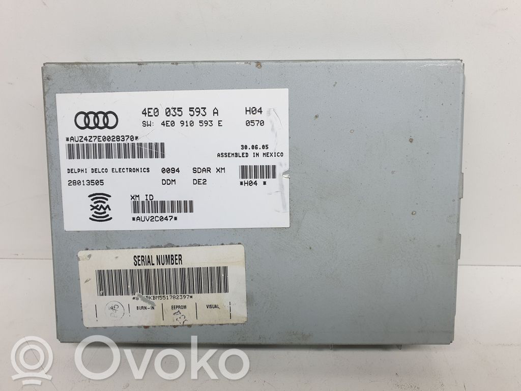 Audi A6 S6 C6 4F Panel / Radioodtwarzacz CD/DVD/GPS 