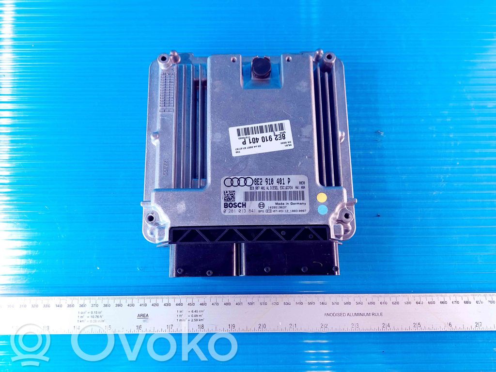 Engine control unit/module ECU   8E2910401P,8E2910401,1039S19637