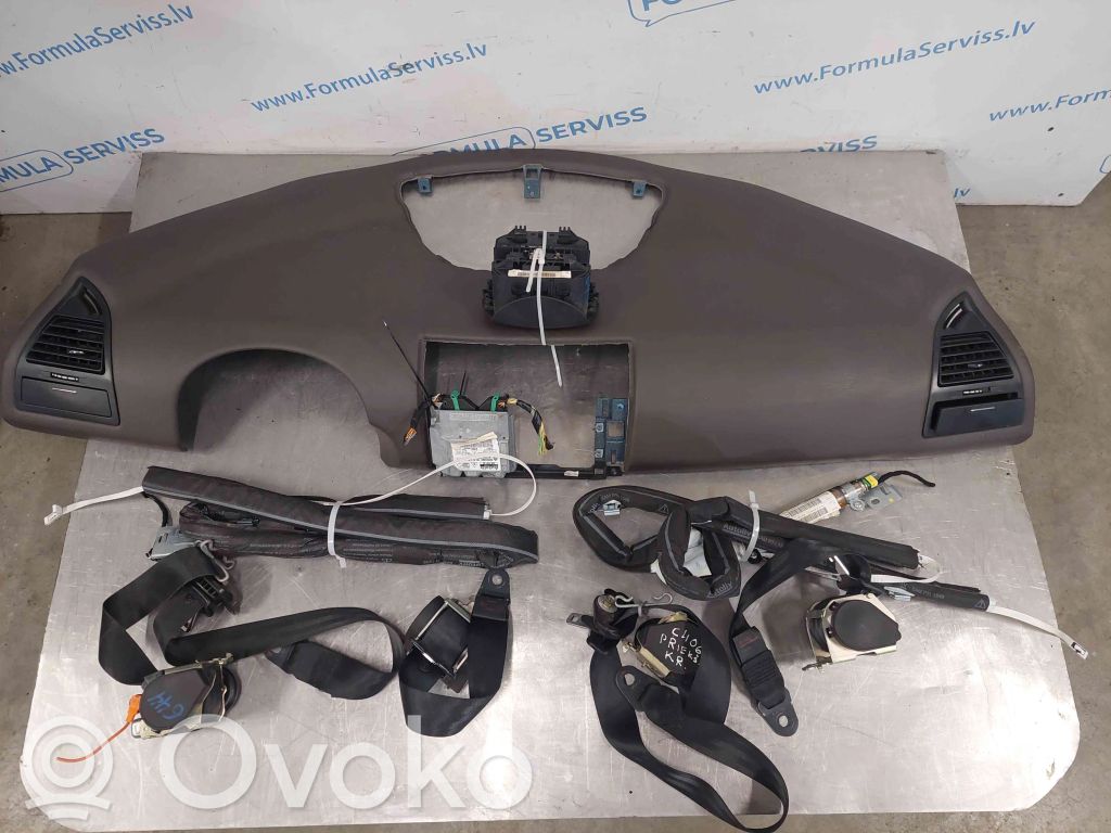 Citroen C4 I Комплект подушек безопасности с панелью 