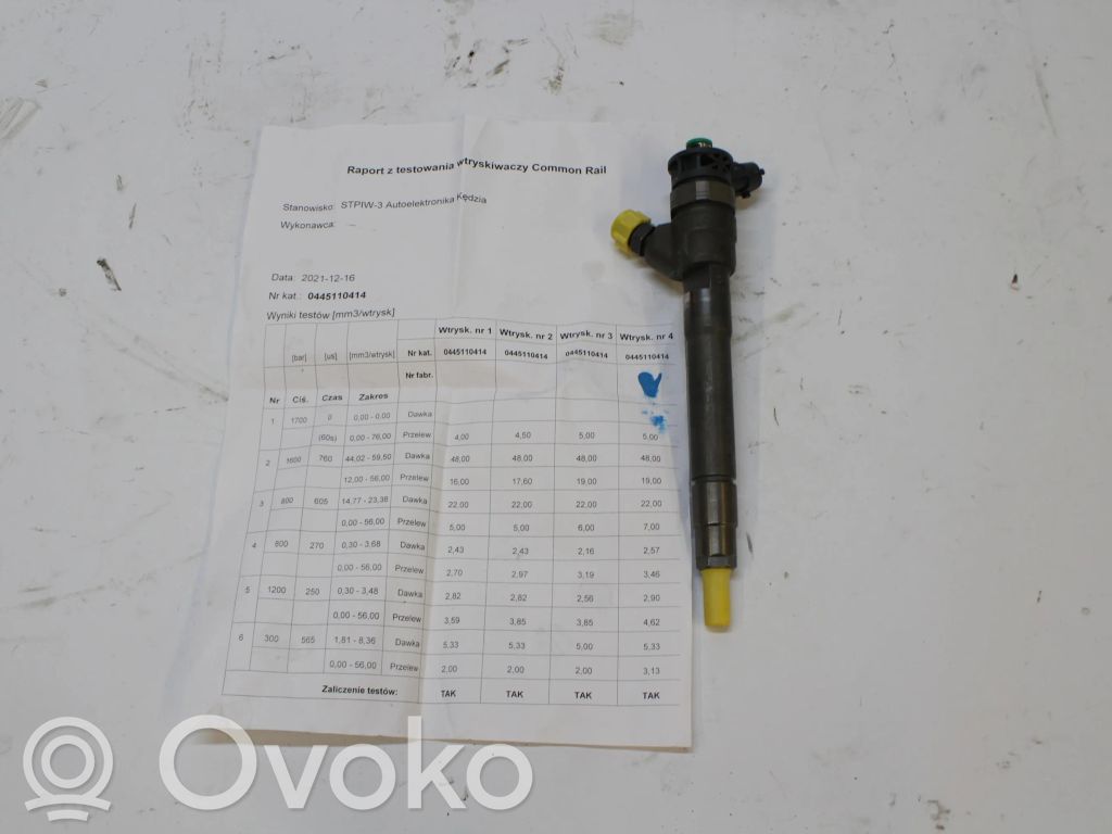 Renault Trafic III (X82) Inyector de combustible 