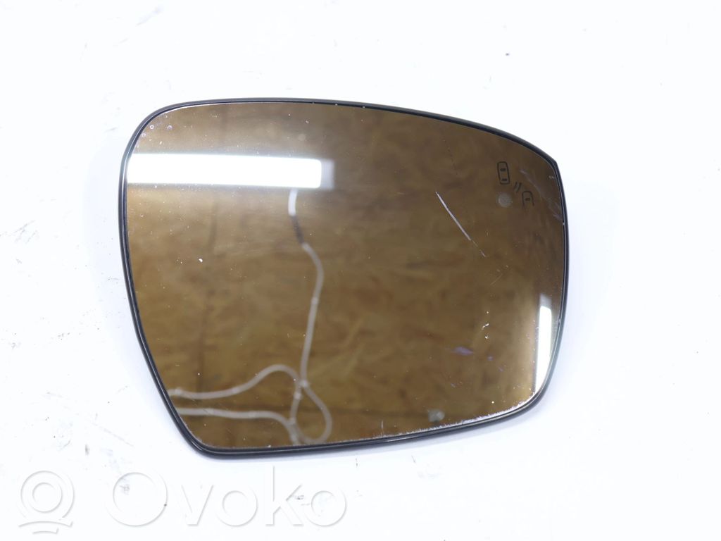 Wing mirror glass