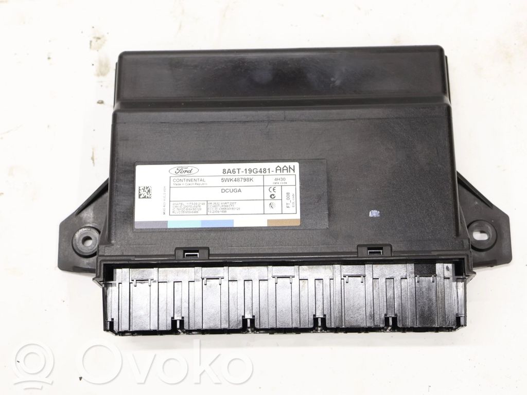 Other control units/modules   8A6T19G481AAN
