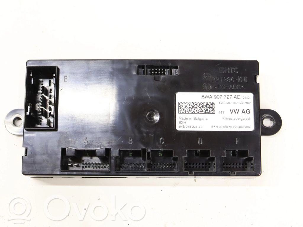 Other control units/modules   5WA907727AD