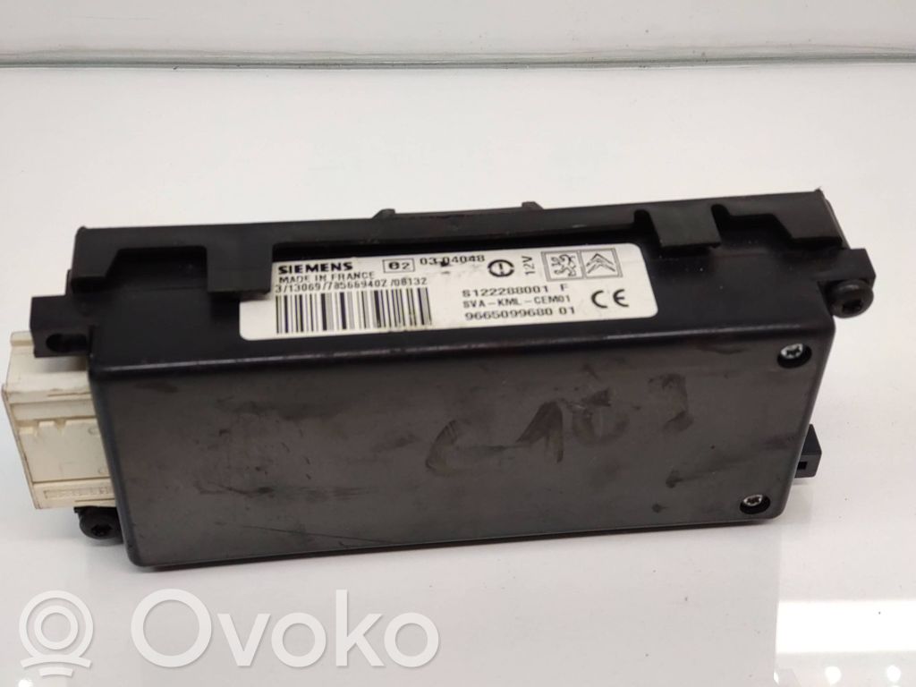 Unidad de control/módulo de bluetooth   9665099680,S122288001F,9654105480