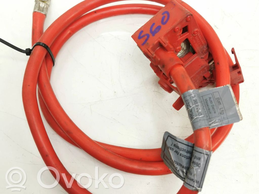 Câble de batterie positif   6989779,6989780,10304410