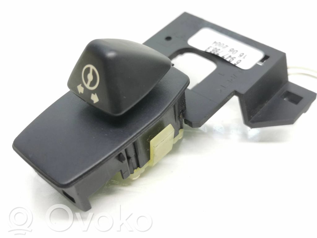 BMW 5 E60 E61 Steering wheel adjustment switch 