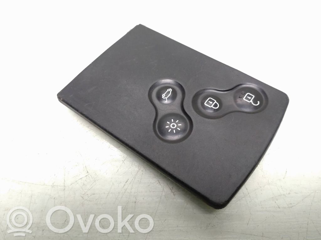 Renault Megane III Tarjeta/llave de arranque 