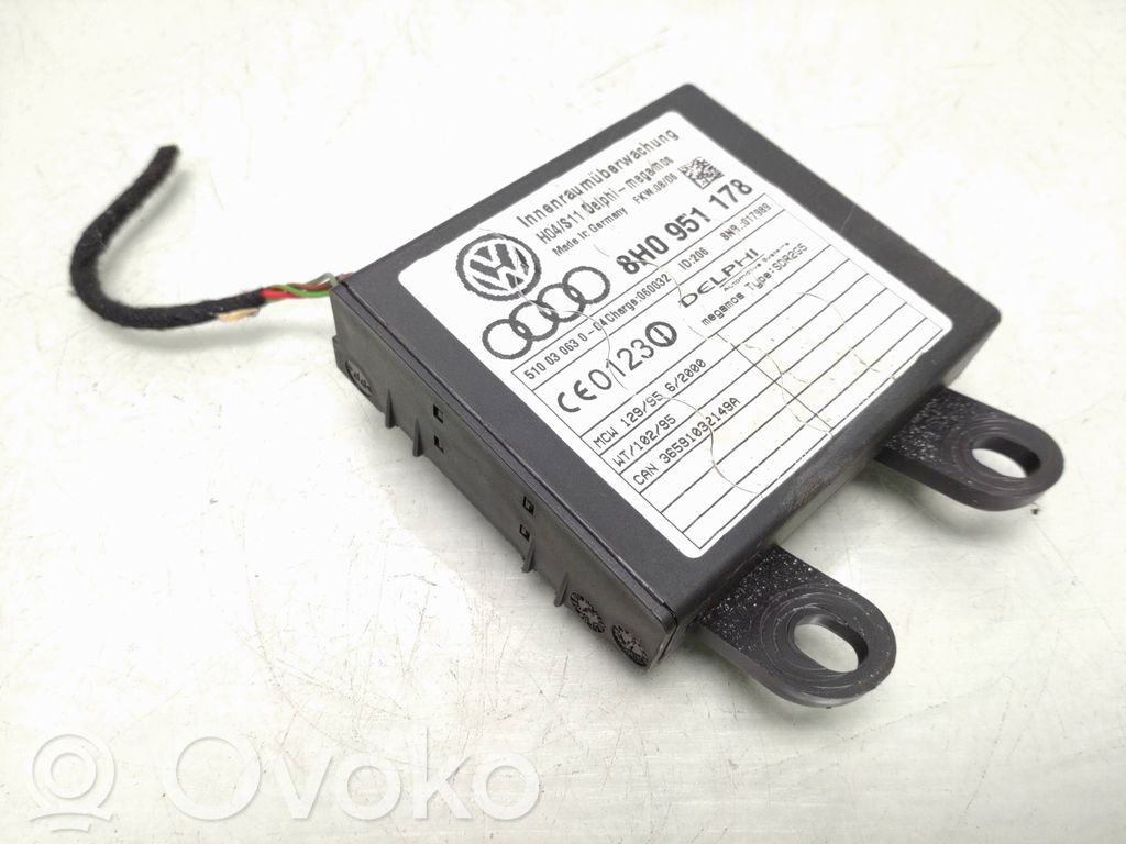 Unidad de control/módulo de alarma   8H0951178