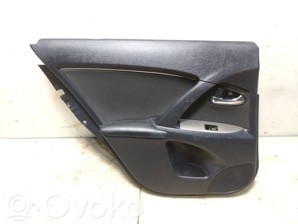 Toyota Avensis T270 Garniture panneau de porte arrière