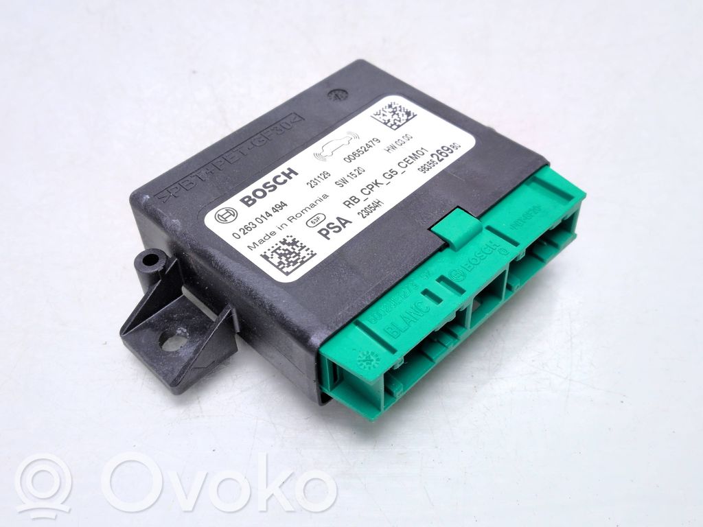 Sterownik / Moduł parkowania PDC   9835626980,0263014494,00652479
