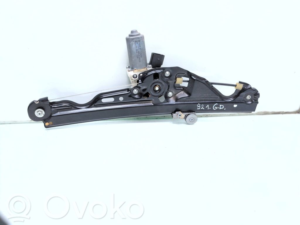 BMW 5 E60 E61 Rear door window regulator with motor 
