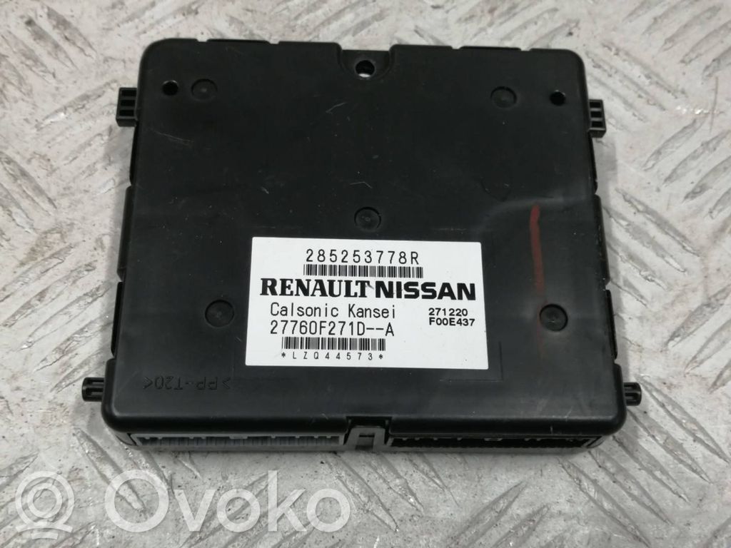 Engine control unit/module ECU   285253778R,271220,27760F271D,F00E437