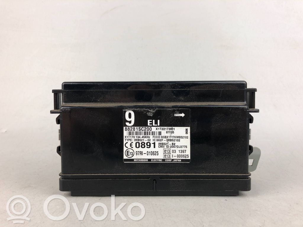 Subaru Forester SH Immobilizer control unit/module 