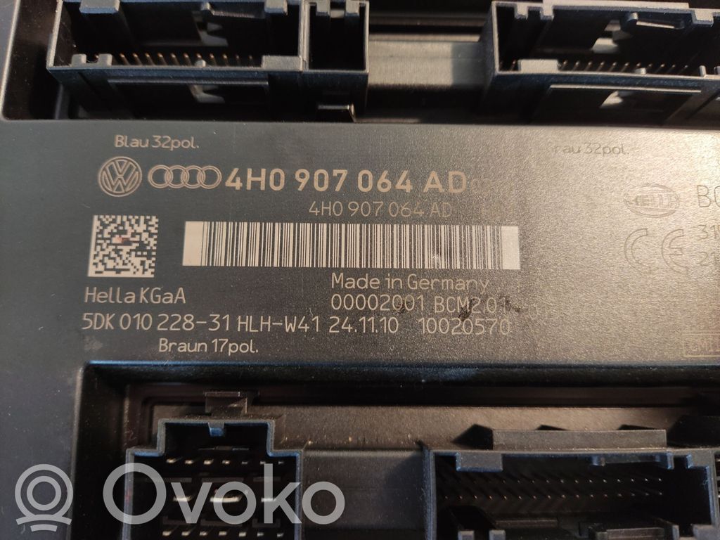 Audi A8 S8 D4 4H Mukavuusmoduuli 
