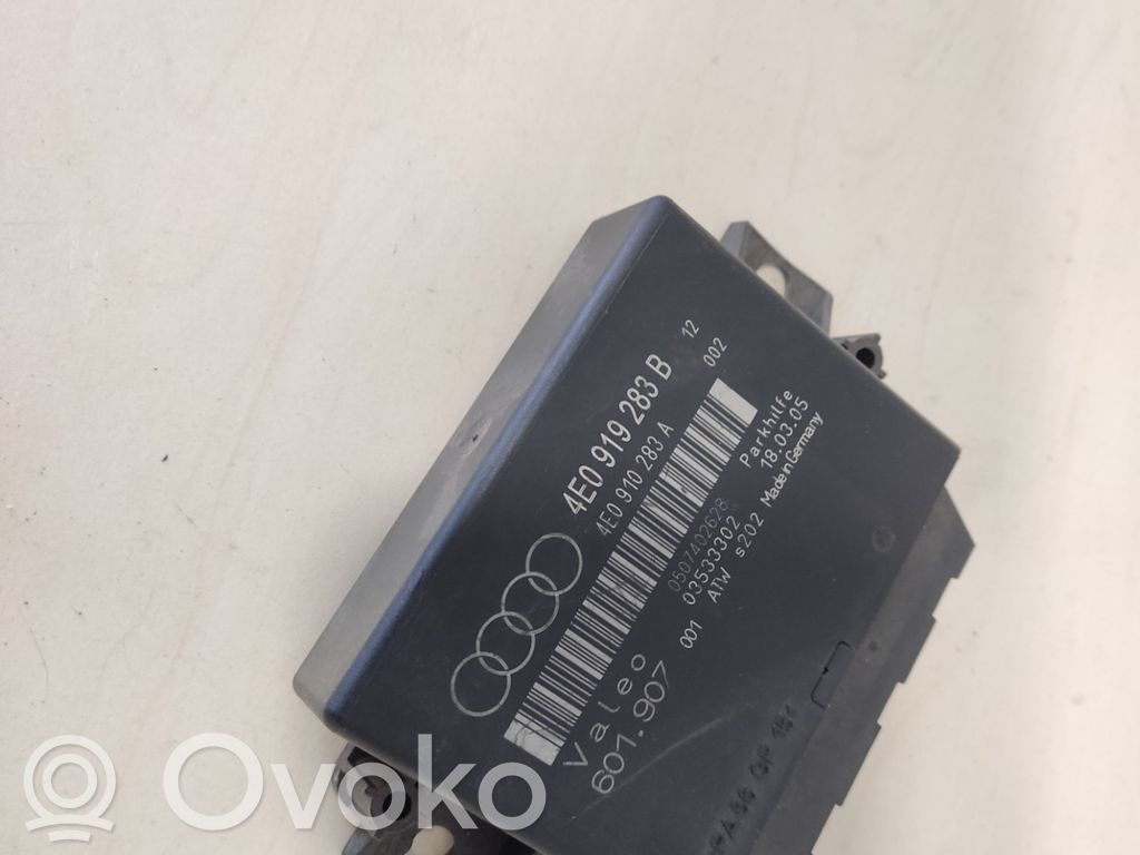 Audi A8 S8 D3 4E Parking PDC control unit/module 